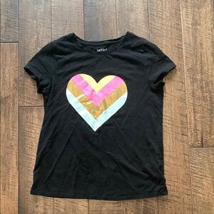 Cat & Jack Colorful Heart Kids T-Shirt